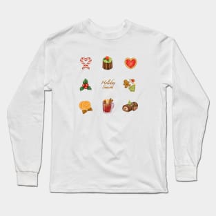 Christmas Food & Dessert❤️ Long Sleeve T-Shirt